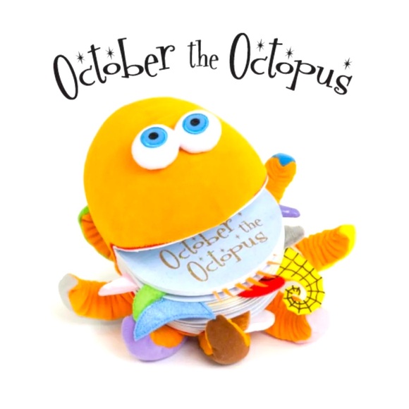 October the Octopus: A Huggable Concept Book About Months ~Matthew Van Fleet NEW - Picture 2 of 13